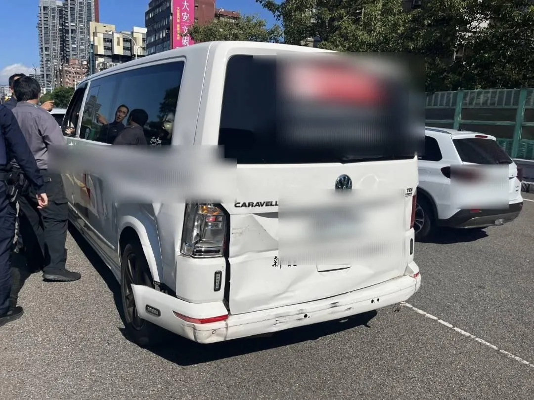 車禍現場。（圖／警方提供）