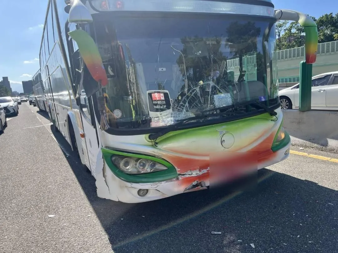 車禍現場。（圖／警方提供）