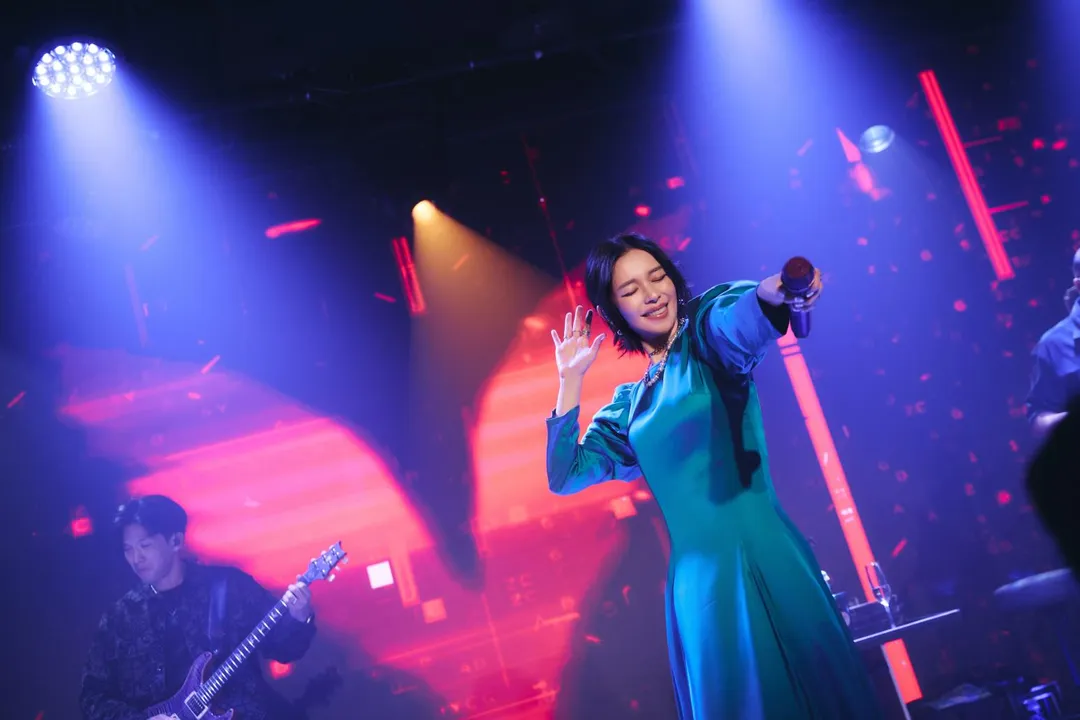 徐若瑄親吐2年前喉嚨手術心聲。（圖／&nbsp;索尼音樂、Billboard Live TAIPEI 提供）