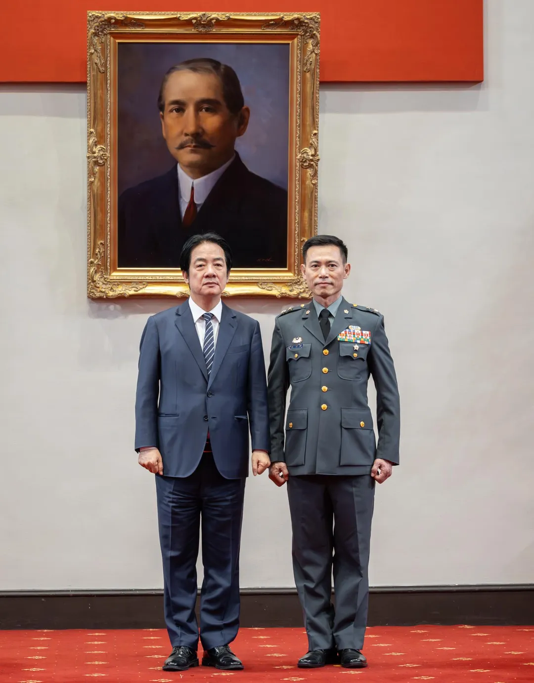 陳宏詩升任總統府侍衛長。(圖/總統府)