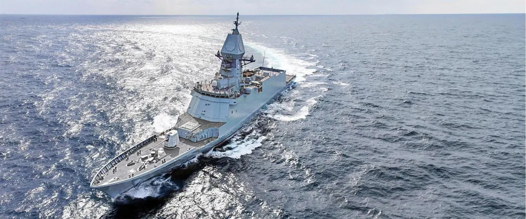 忠南級巡防艦第一艘忠南號已服役。(圖/現代重工)