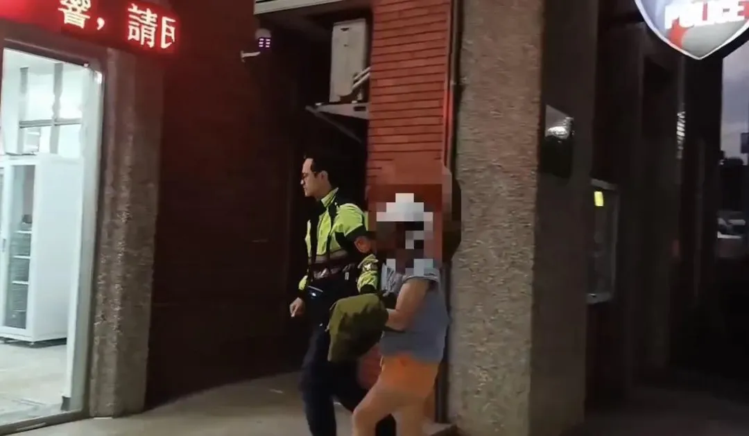肇事駕駛遭逮捕送辦。（圖／翻攝畫面）