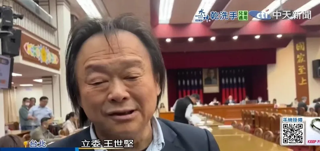 民進黨立委王世堅。（圖／中天新聞）