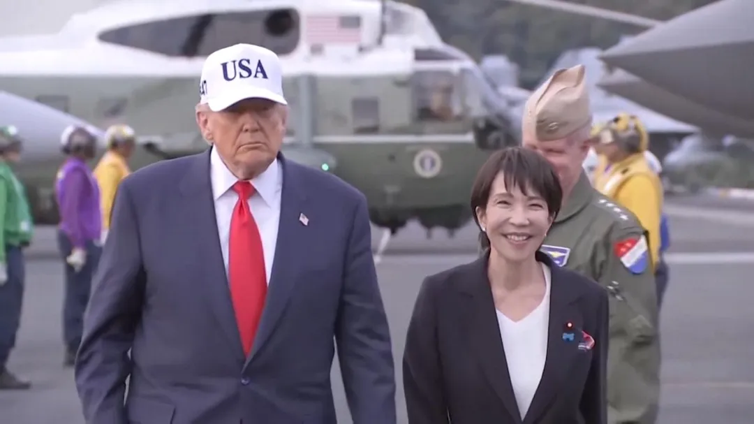 傳出川普要高市早苗不要刺激陸方。（圖／路透社）