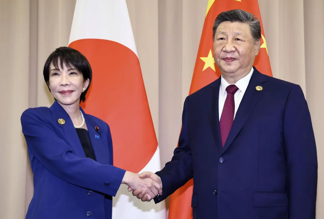 高市早苗、習近平。（圖／美聯社）