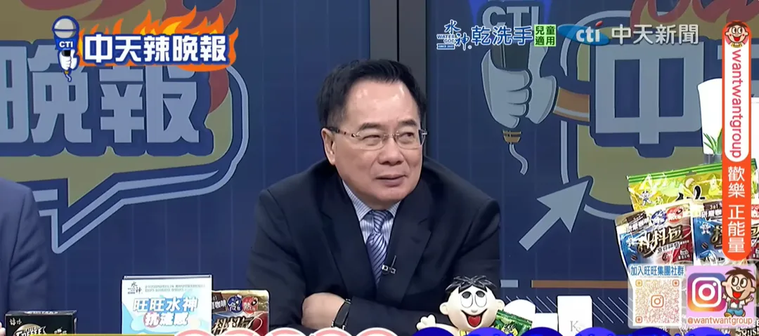 前立委蔡正元。（圖/中天新聞）