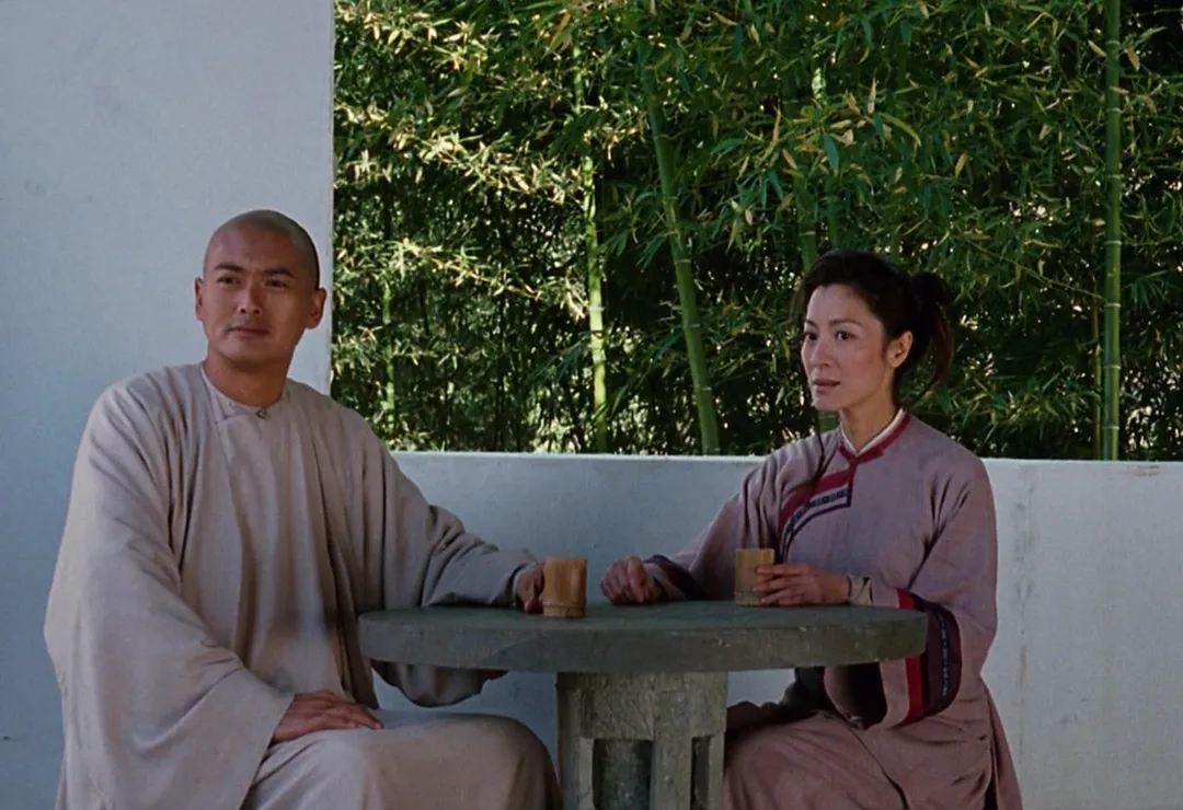 周潤發與楊紫瓊曾在經典電影《臥虎藏龍》中合作。(圖/翻攝自IMDb)