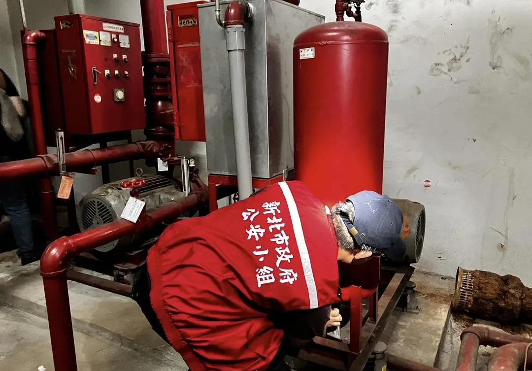 新北市府加強高樓公安聯合稽查。（圖／翻攝畫面）
