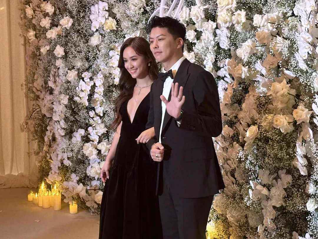 Sandy老公笑曝婚姻生活相當滿意。（圖／記者 伍映澄 攝）