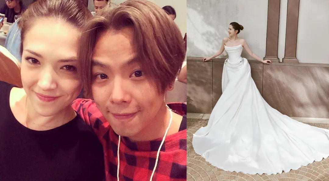對於婚禮在已故好友黃鴻升（小鬼）的冥誕舉行，許瑋甯認為是「命運之中的安排」。（圖／翻攝自許瑋甯臉書、夏朵創意行銷提供）