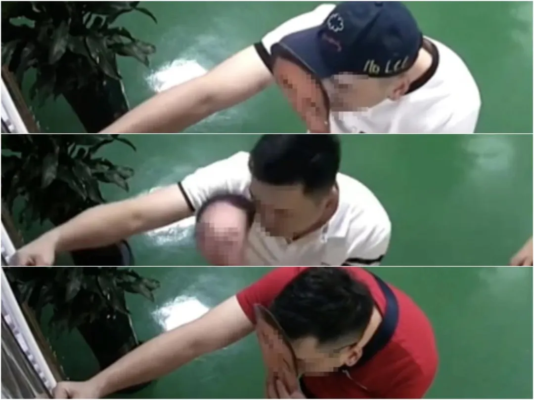 李家垟社區黨委書記被人舉報戴人臉面具幫人打卡。（圖／翻攝澎湃新聞）