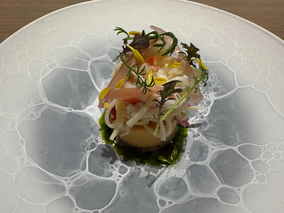 「澄影」展示眾多食材。（圖／黃宏輝提供）