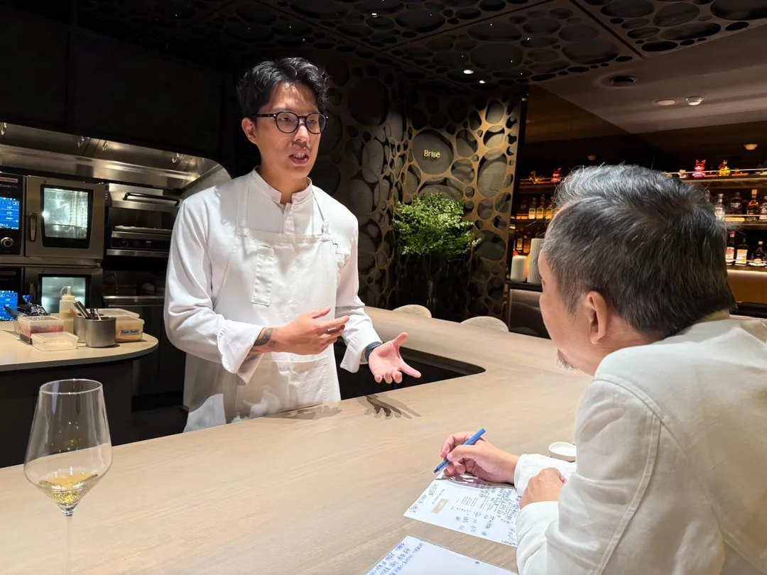 主廚江丕禮認為，料理應突破既有框架的限制。（圖／黃宏輝提供）