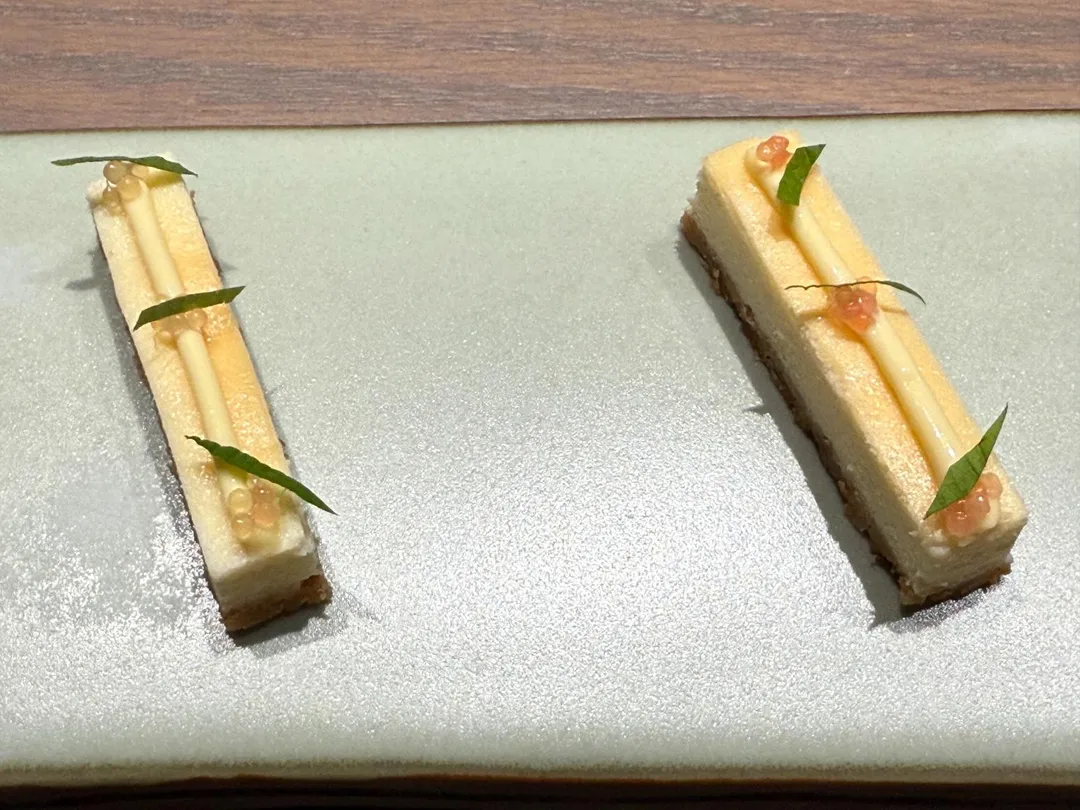 北海道十勝起司蛋糕濃郁綿密。（圖／黃宏輝提供）