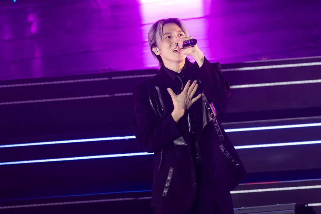 w-inds.成員千葉涼平面對台灣粉絲的熱情直接投降喊「輸了！」（圖／COME ON JKSSP）