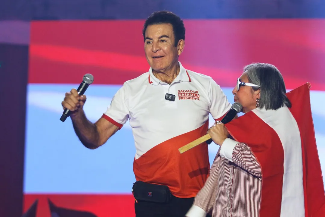 宏都拉斯前副總統納斯拉亞（Salvador Nasralla）。（圖／AP）