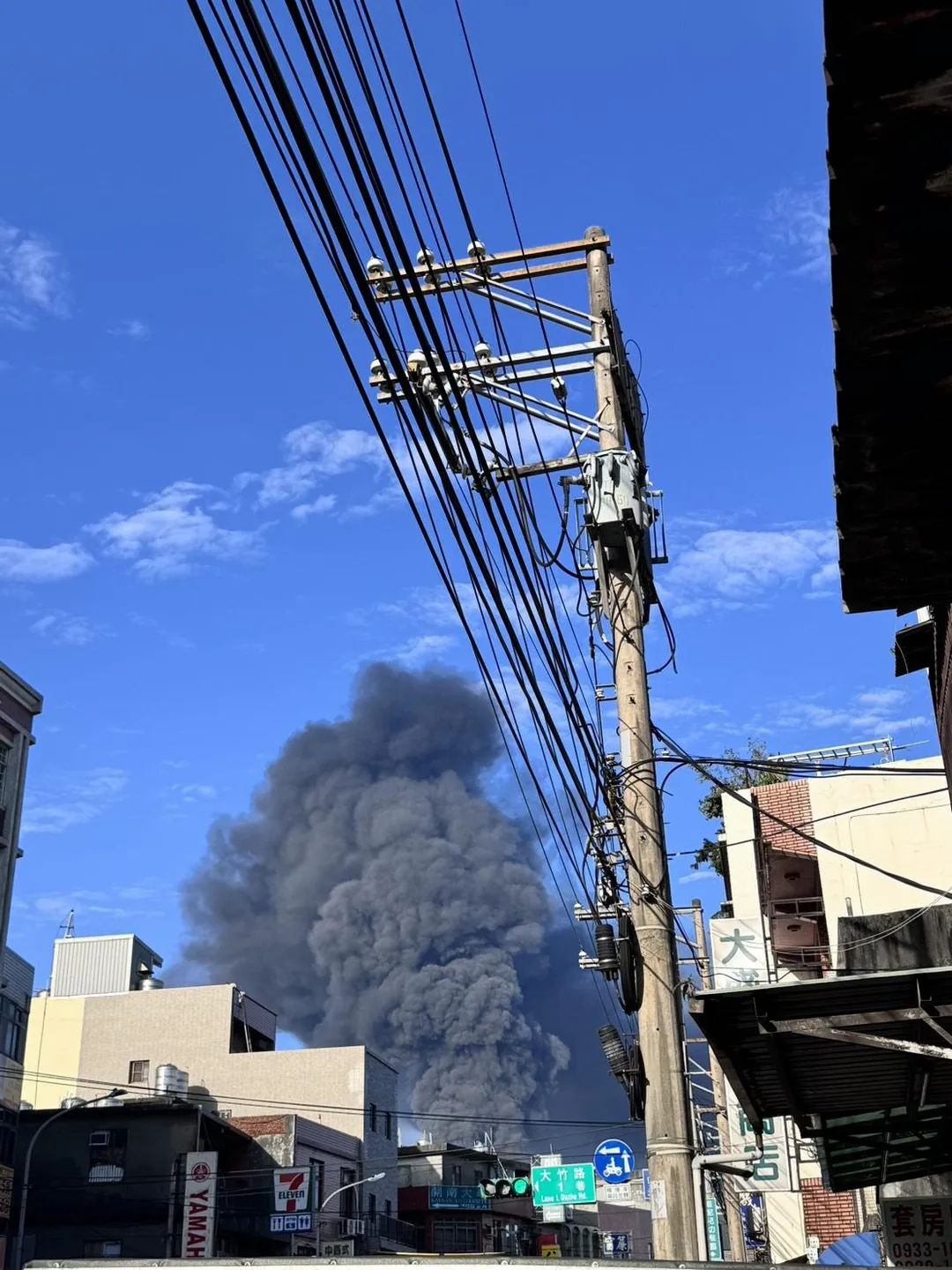 火災現場。（圖／記者爆料網）