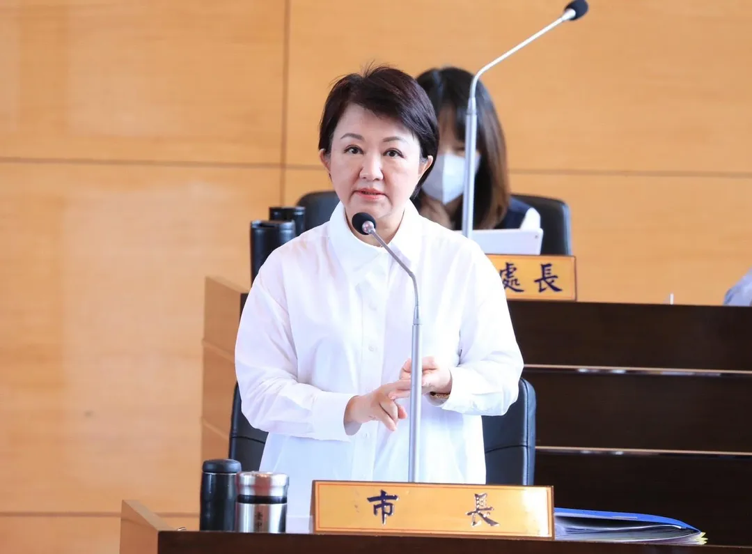 據最新民調結果,台中市長盧秀燕在非洲豬瘟事件後,仍然獲得62%的市民滿意度。(圖取自盧秀燕臉書)