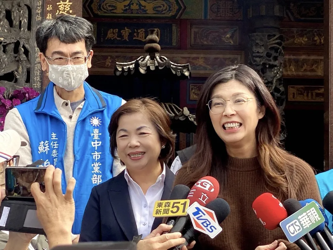 楊瓊瓔28日表態將爭取參選台中市長。（圖取自楊瓊瓔臉書）
