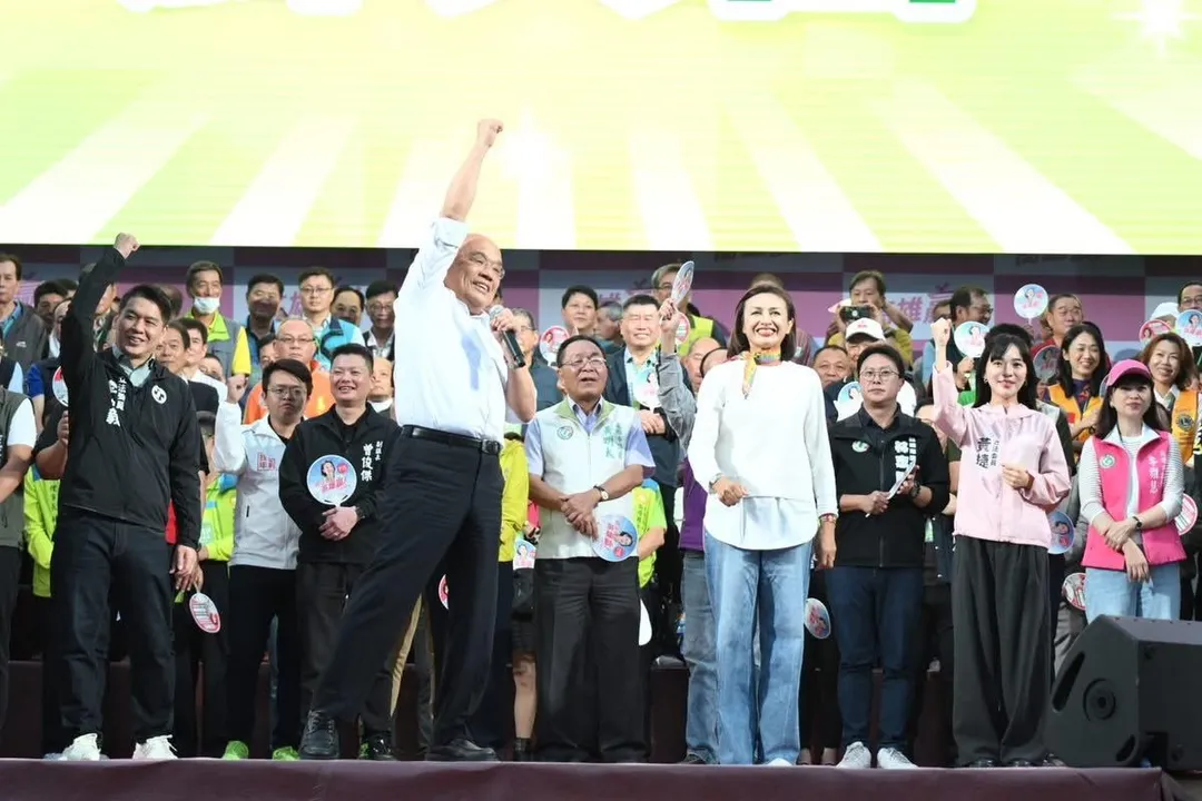 蘇貞昌曾替邱議瑩站台。(圖／邱議瑩臉書)