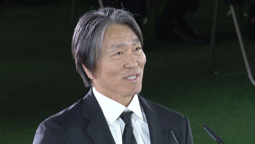 松井秀喜給村上宗隆一些建議。（圖／翻攝自日本電視台）