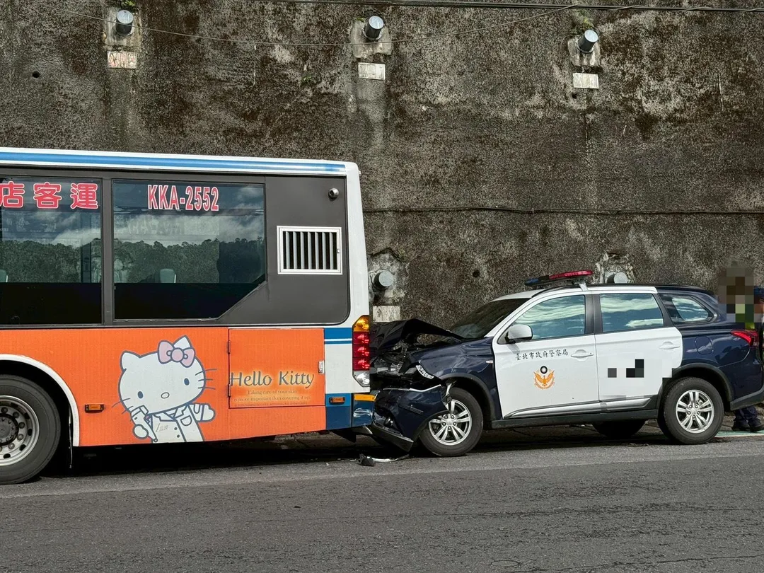 車禍現場。(圖/翻攝畫面)