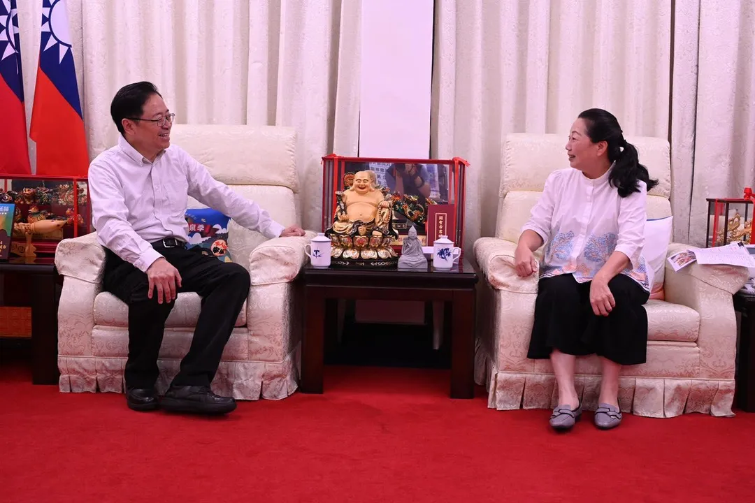 徐榛蔚對於張善政的暖舉十分感謝與感動。(圖/徐榛蔚臉書)
