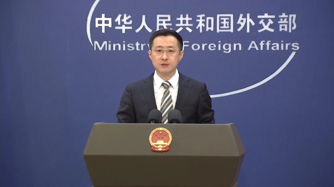 大陸外交部發言人林劍回應二度狀告聯合國一事。（圖／央視）