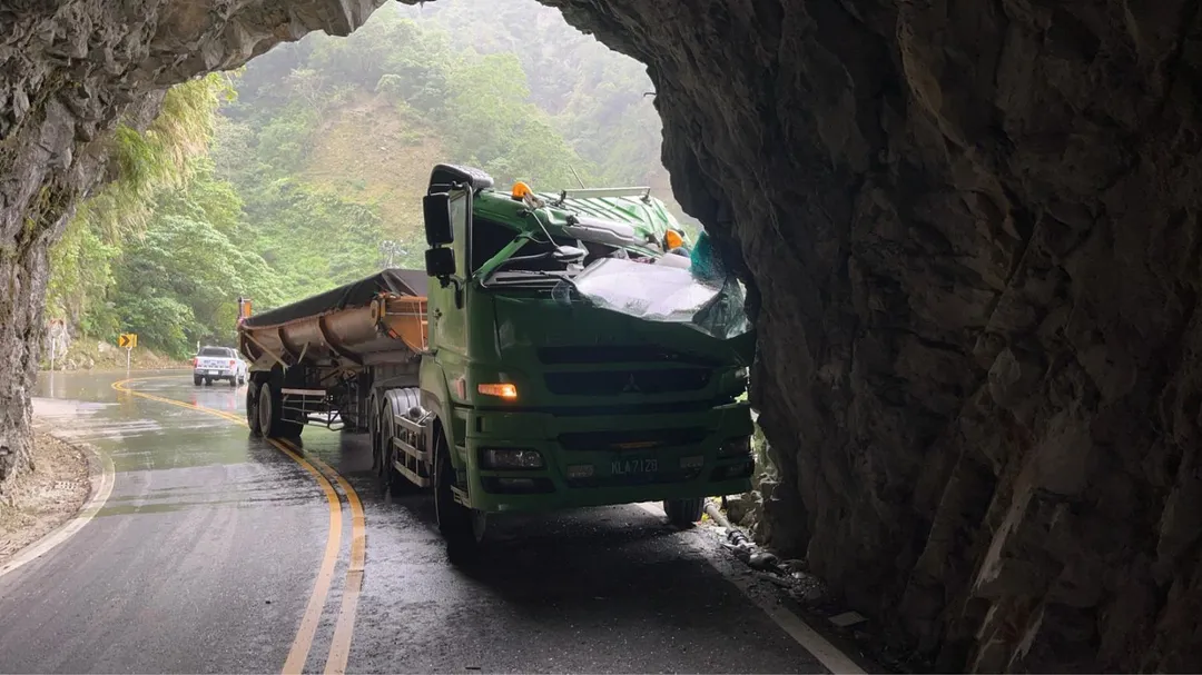 車禍現場。（圖／記者爆料網）