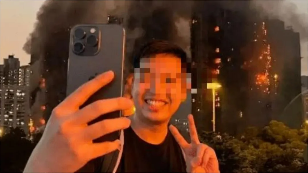 自己是YouTuber的陳男，3日被以「作出具煽動意圖的作為」罪嫌遭逮捕。（圖／翻攝自threads）
