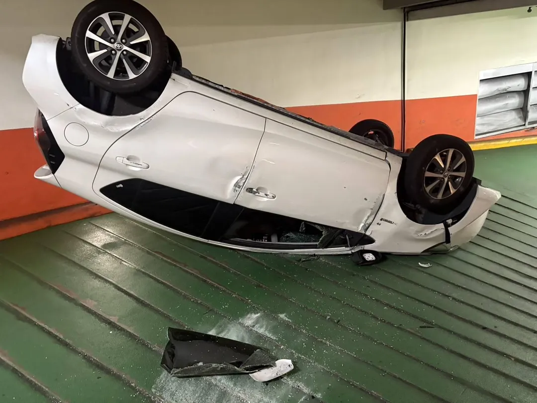 翻車現場。（圖／警方提供）