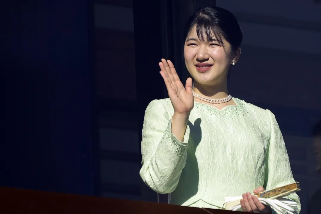 愛子公主在日本國內擁有宛如流行巨星般的超高人氣。（圖／美聯社）