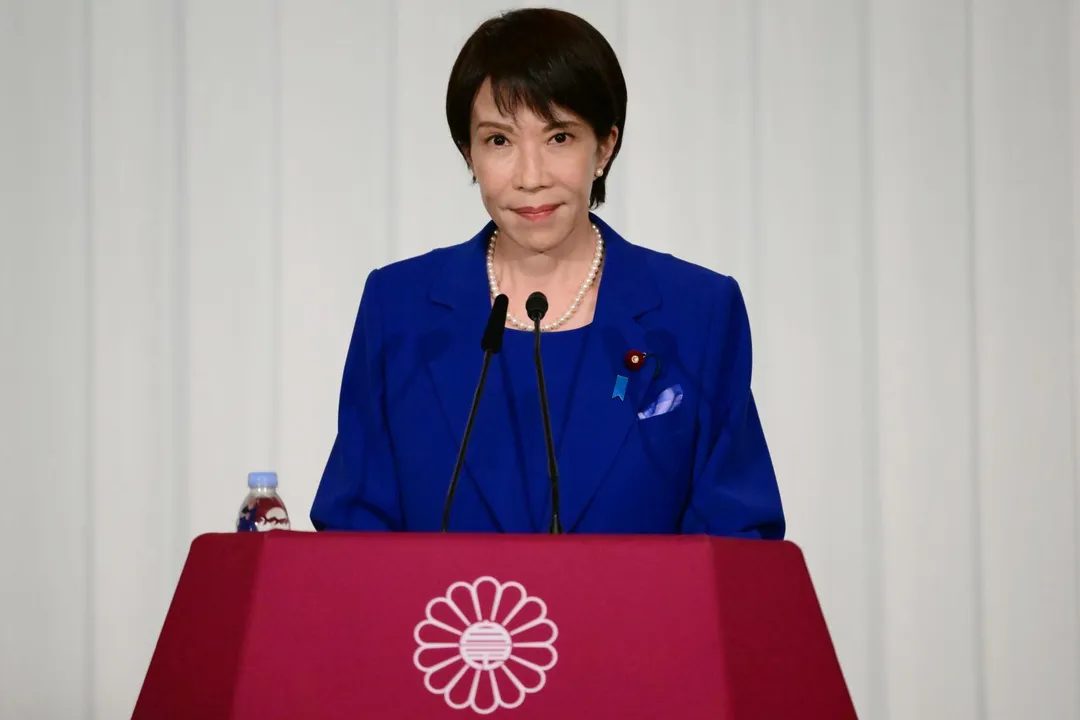 高市早苗。(圖/美聯社)