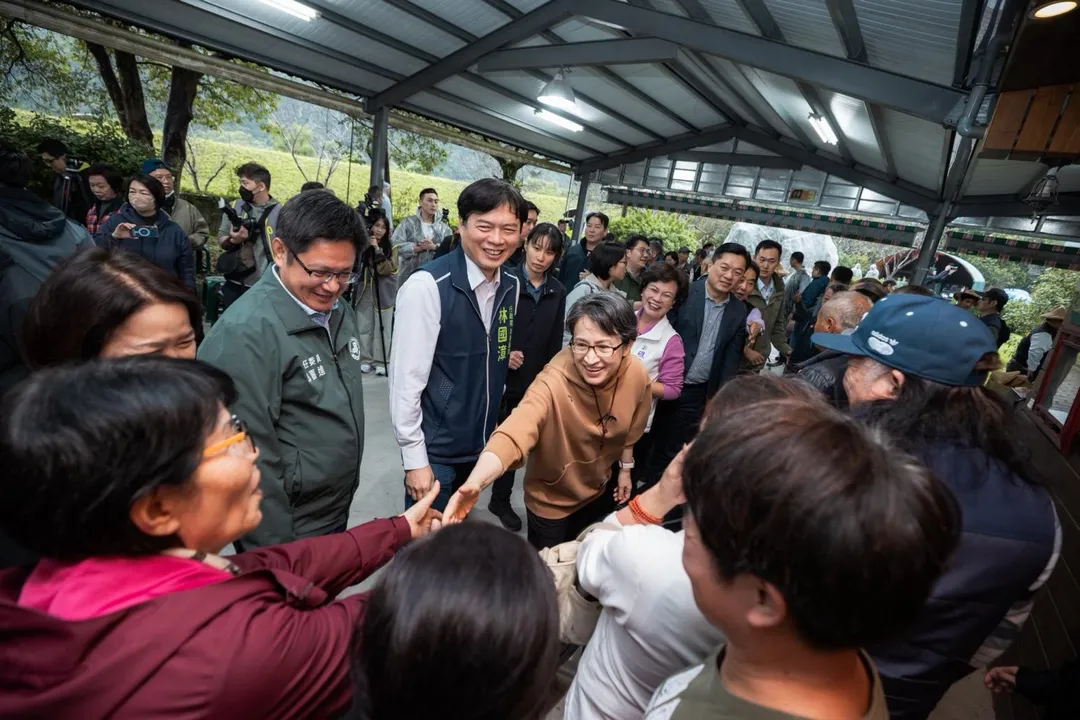 外界質疑蕭美琴到宜蘭是為林國漳輔選。（圖／翻攝蕭美琴臉書）