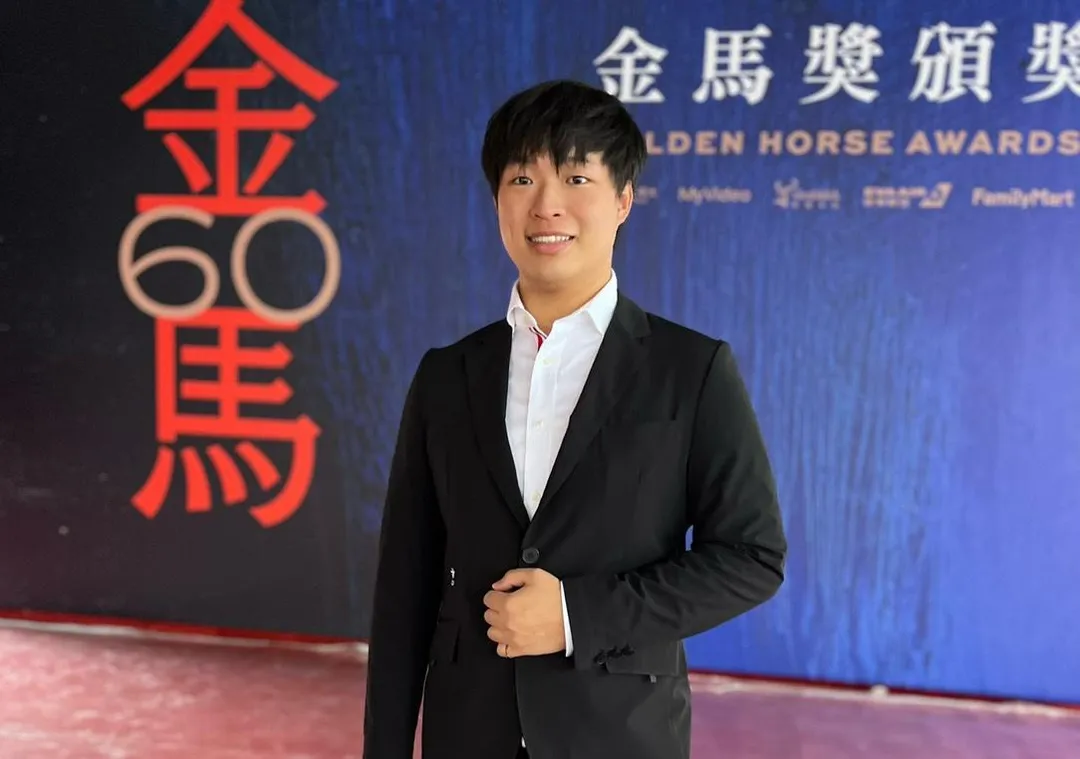 「最年輕的音樂家」蔣榮宗6日晚間在台北表演藝術中心參加國際電影音樂大師Alexandre Desplat音樂會。（圖／ZONG MUSIC 榮宗蔣音樂國際公司 提供）