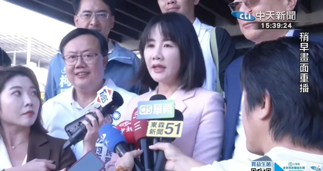 國民黨立委謝衣鳳表態爭取彰化縣長。（圖／中天新聞）
