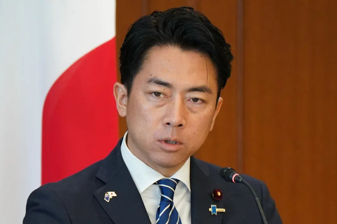 日本防衛大臣小泉進次郎。（圖／美聯社）
