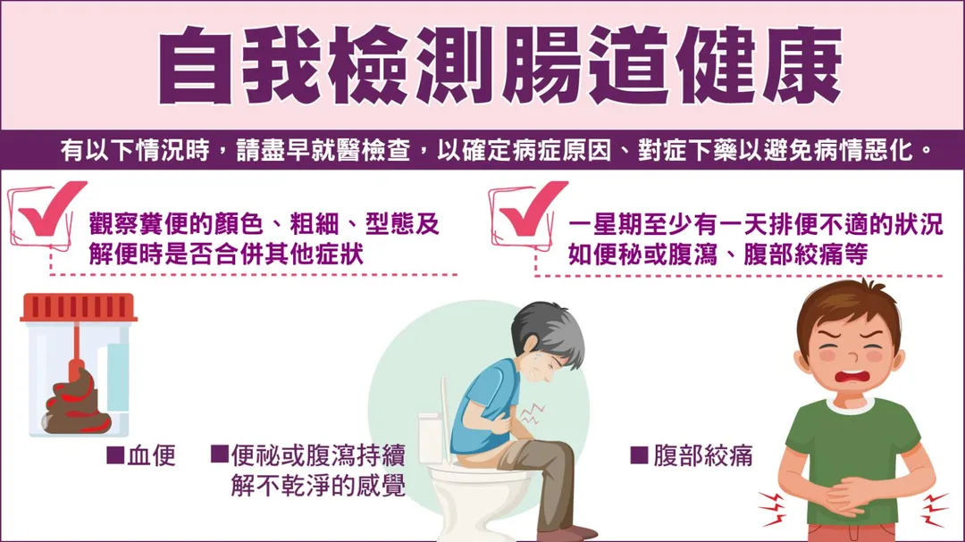 黃任嫻建議,民眾可透過觀察糞便進行自我腸道健康檢測。(圖/振興醫院)