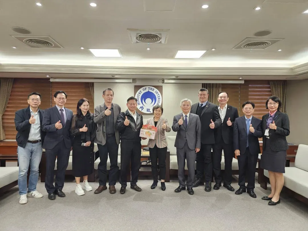 台灣民間反詐騙協會9號拜會內政部，雙方就政府打詐實務工作進行意見交流。（圖／台灣民間反詐騙協會提供）