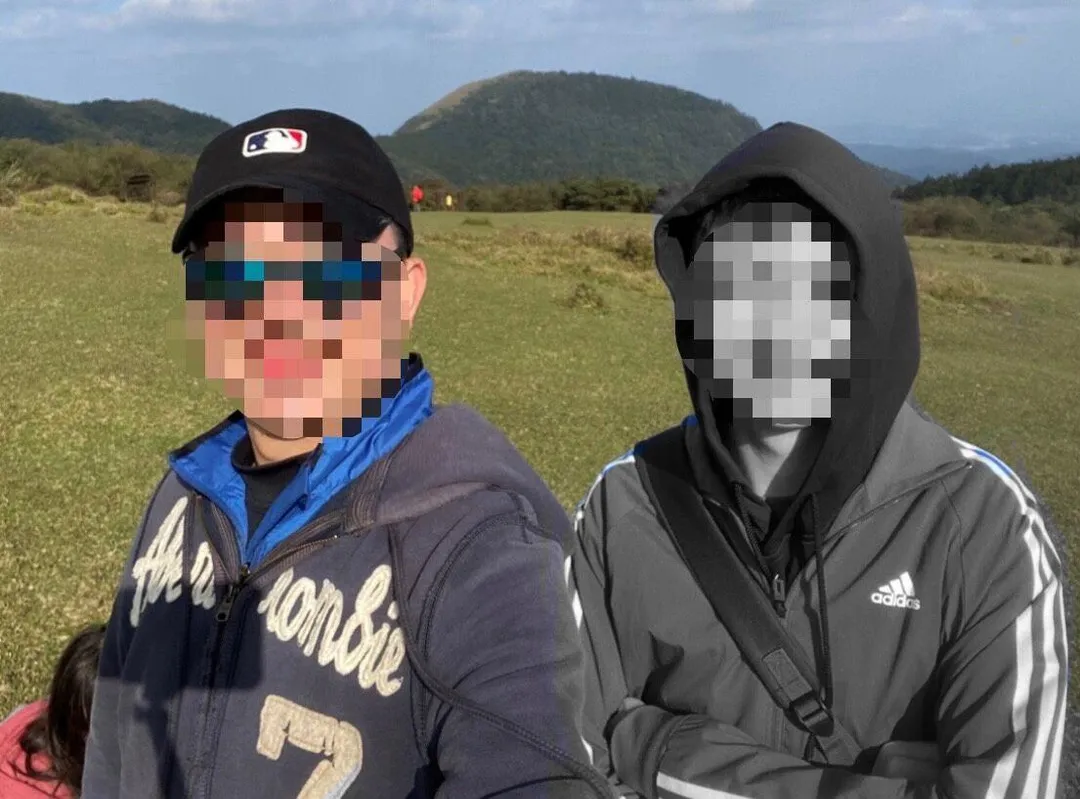 父子溫馨合照如今只能成追憶。（圖／陳姓主播提供）