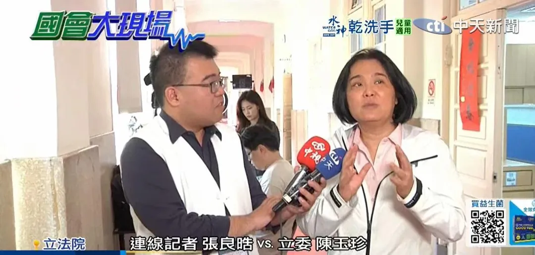 國民黨立委陳玉珍。（圖／中天新聞）