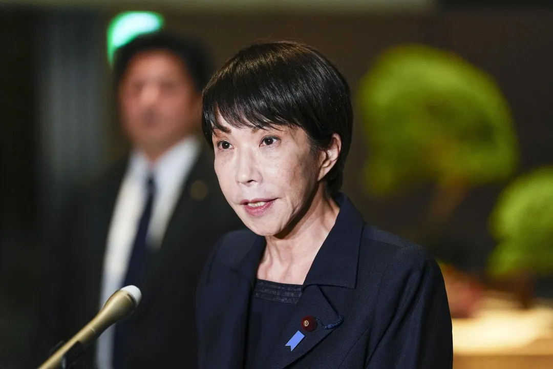 日本首相高市早苗。（圖／美聯社）