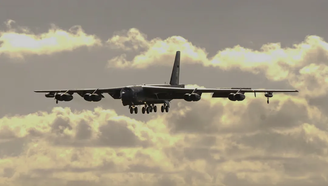圖為美軍B-52轟炸機資料照。（圖／翻攝美國空軍https://www.af.mil/）