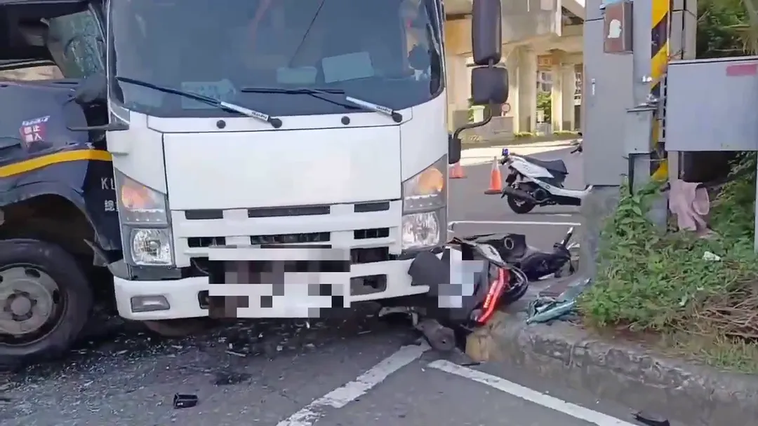 車禍現場。（圖／警方提供）