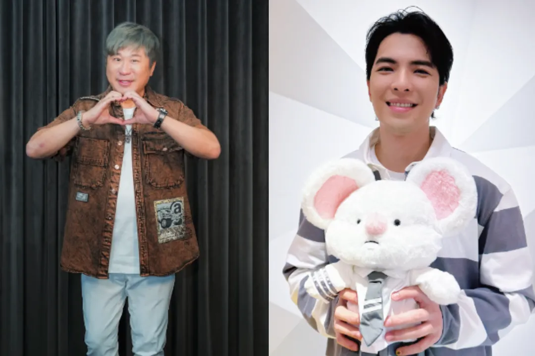 胡瓜感謝蕭敬騰答應《鑽石舞台之夜》的演出邀約。（圖／萬星傳播提供、蕭敬騰臉書）