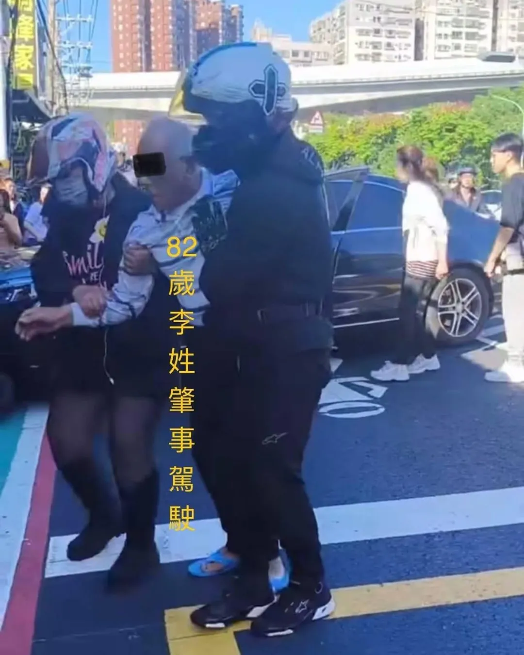 肇事老翁。（圖／記者爆料網）