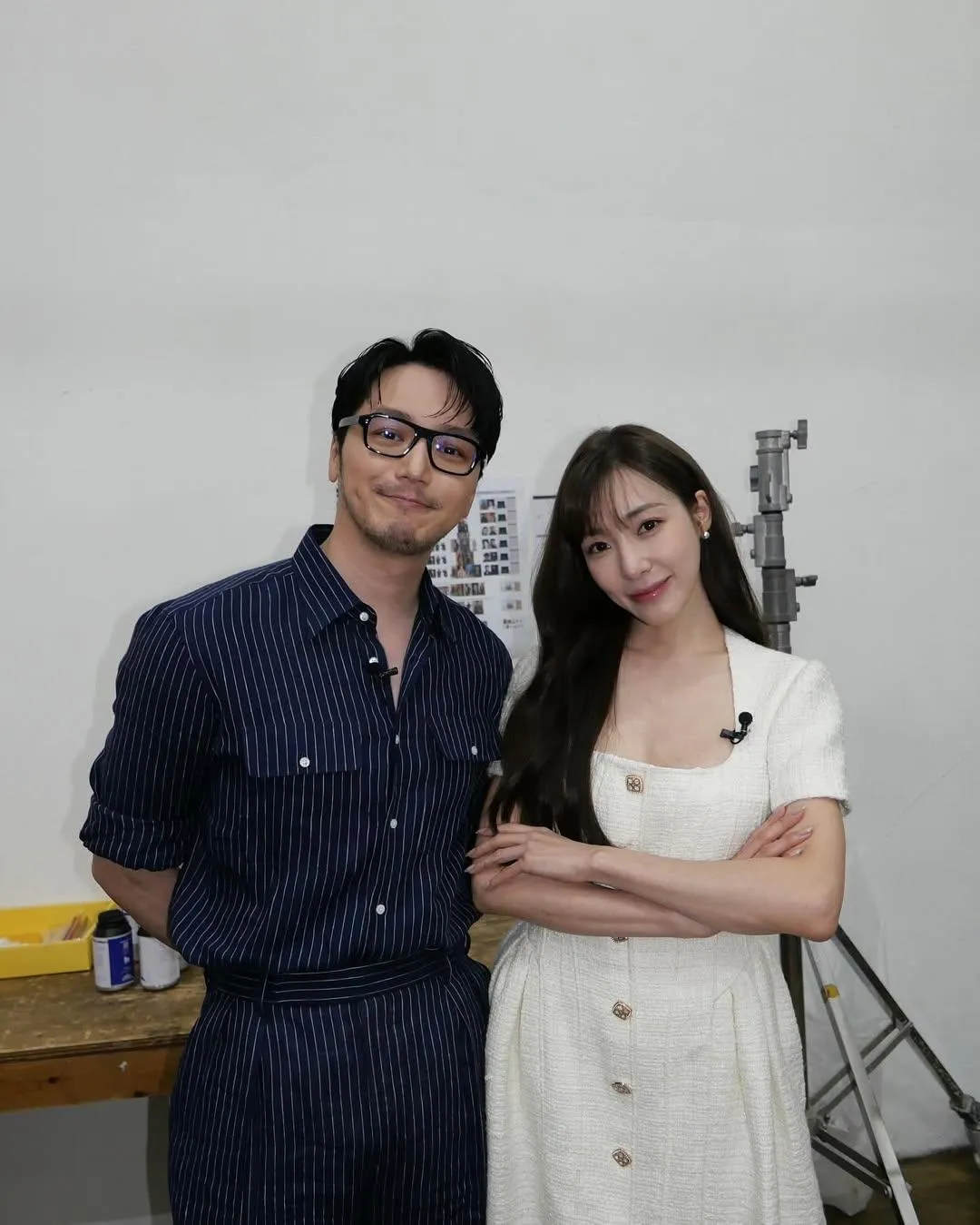 卞耀漢(左)與Tiffany(右)穩定交往中。(圖/翻攝自卞耀漢、Tiffany IG)
