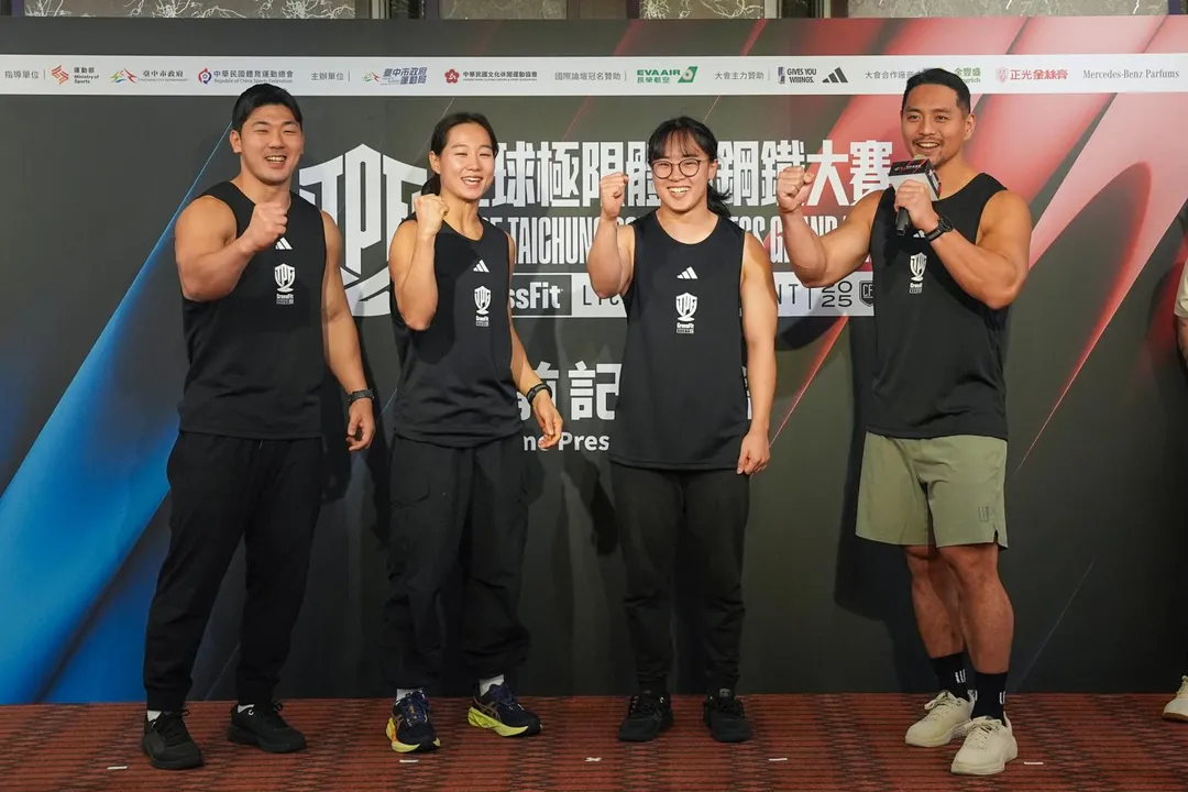 菁英組韓國參賽隊伍合影。（圖／台中市政府提供）