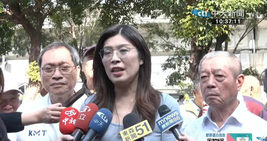 國民黨主席鄭麗文。（圖／中天新聞）
