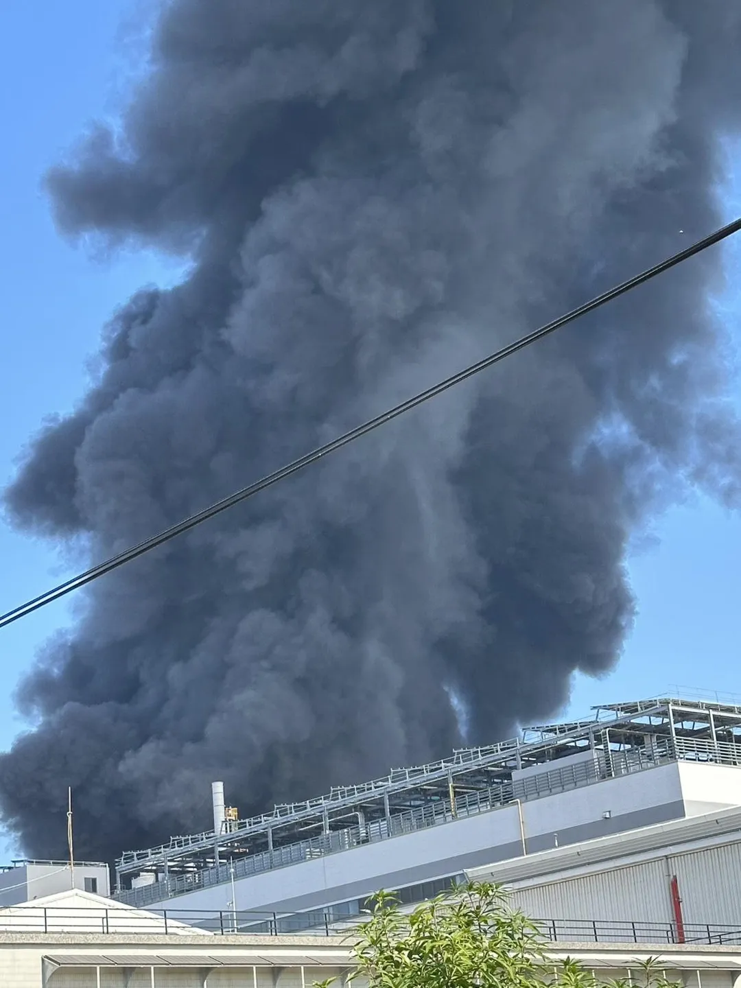 火災現場。(圖/記者爆料網)